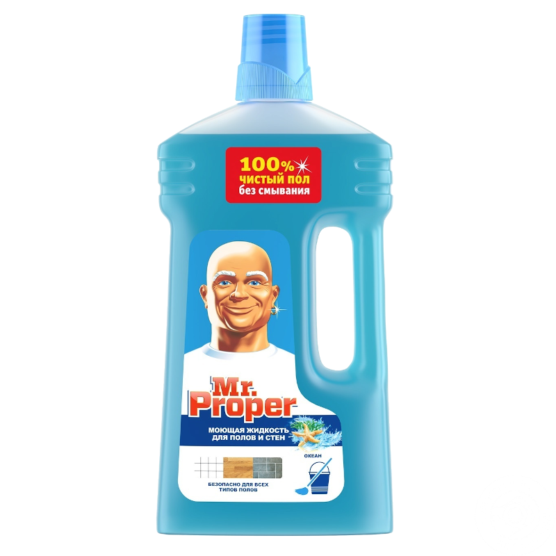 Засіб для миття підлоги MR.PROPER Океан, універсальний, 1 л